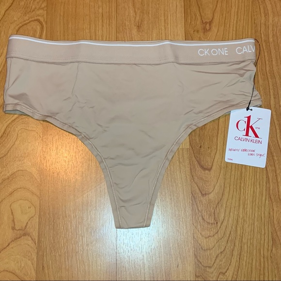 Calvin Klein One High-Waist Thong - Picture 3 of 9